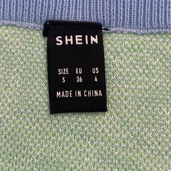 Shein knitted, patterned skirt - Picture 3 of 4